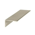 thumbnail image 1 of Amerock Edge Pulls 5-1/16 inch (128mm) Center-to-Center Polished Nickel Cabinet Edge Pull, 10 Pack, 1 of 4