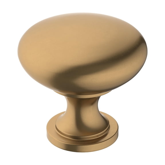 Amerock Edona 1-1/4 inch (32mm) Diameter Champagne Bronze Cabinet Knob - 25 Pack