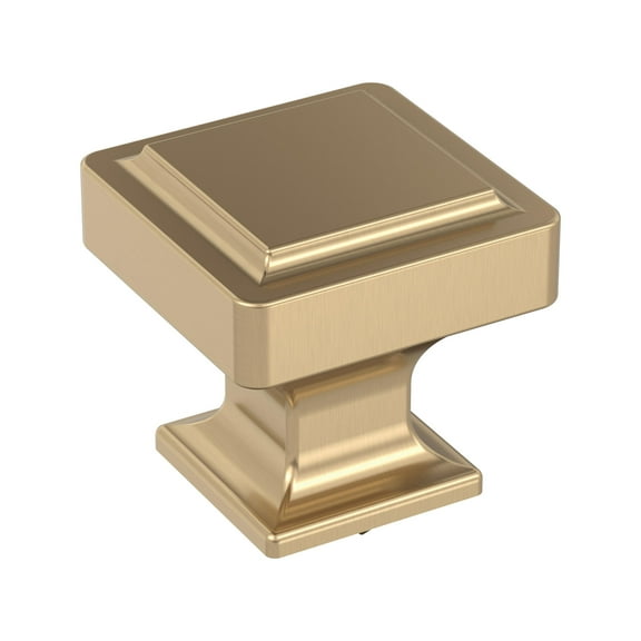 Amerock Eleva 1-3/16 inch (30mm) Length Champagne Bronze Cabinet Knob, 25 Pack