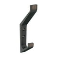 thumbnail image 1 of Amerock Emerge Contemporary Double Prong Oil-Rubbed Bronze Wall Hook, 1 of 9