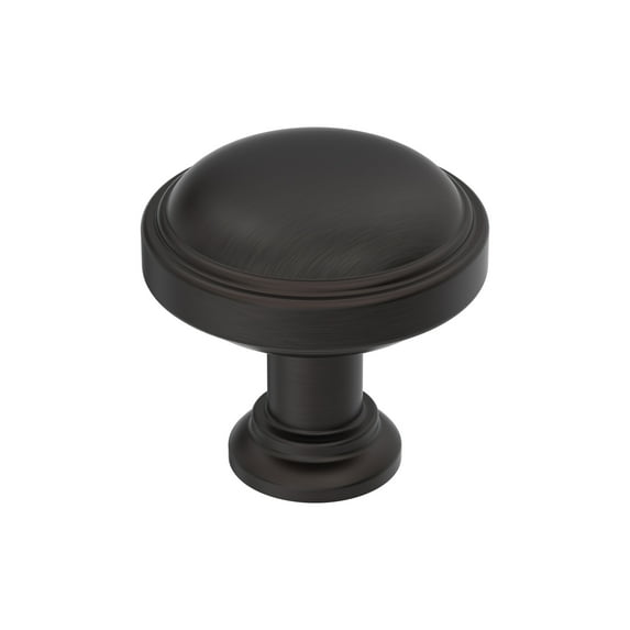 Amerock Enlivity 1-1/4 inch (32mm) Diameter Oil-Rubbed Bronze Cabinet Knob