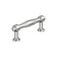 thumbnail image 1 of Amerock Enlivity 3 inch (76mm) Center-to-Center Polished Chrome Cabinet Pull, 1 of 6