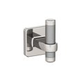 thumbnail image 1 of Amerock Esquire Polished Nickel/Stainless Steel Single Prong Robe Hook, 1 of 9