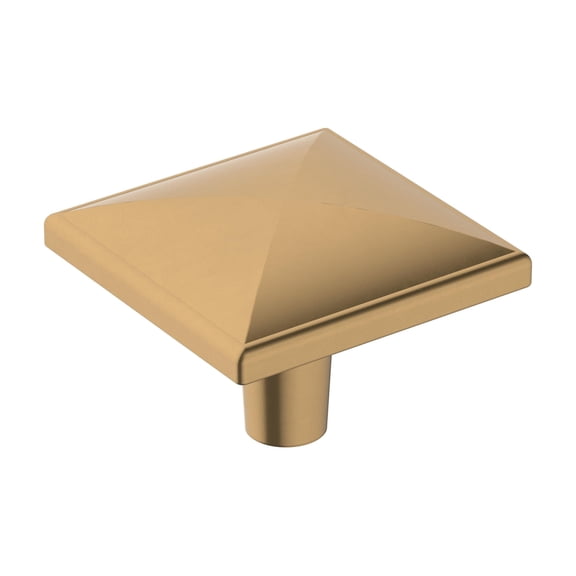 Amerock Extensity 1-1/2 inch (38mm) Length Champagne Bronze Cabinet Knob, 10 Pack