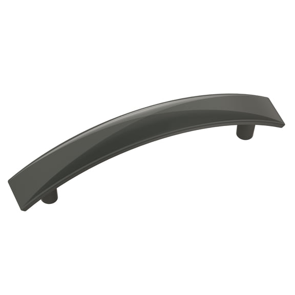 Amerock Extensity 3-3/4 Inch Center-to-Center Matte Black Cabinet Pull, 10 Pack
