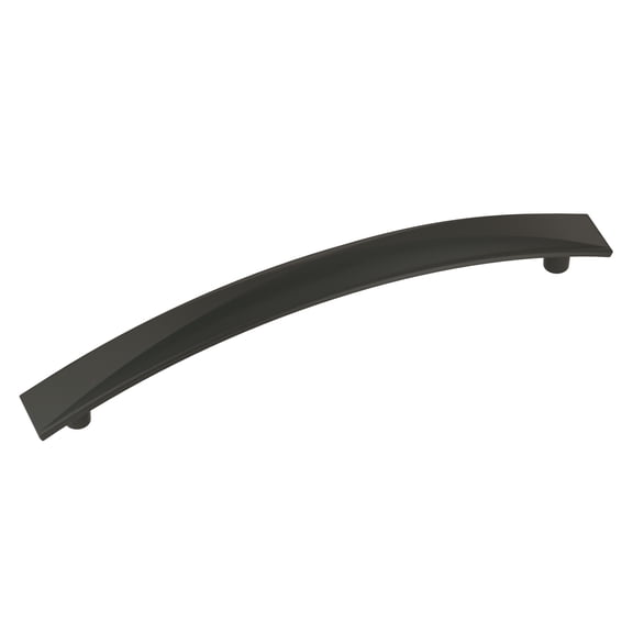 Amerock Extensity 6-5/16 Inch Center-to-Center Matte Black Cabinet Pull, 10 Pack