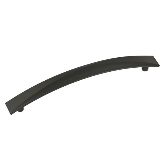 Amerock Extensity 6-5/16 Inch Center-to-Center Matte Black Cabinet Pull, 10 Pack