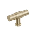 thumbnail image 1 of Amerock Faircrest 2 inch (51mm) Length Golden Champagne Cabinet Knob, 1 of 6