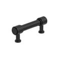 thumbnail image 1 of Amerock Faircrest 3 inch (76mm) Center-to-Center Matte Black Cabinet Pull, 1 of 7