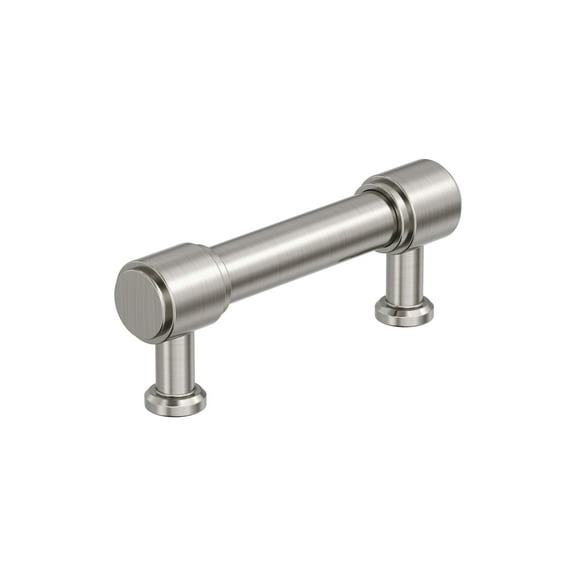 Amerock Faircrest 3 inch (76mm) Center-to-Center Satin Nickel Cabinet Pull