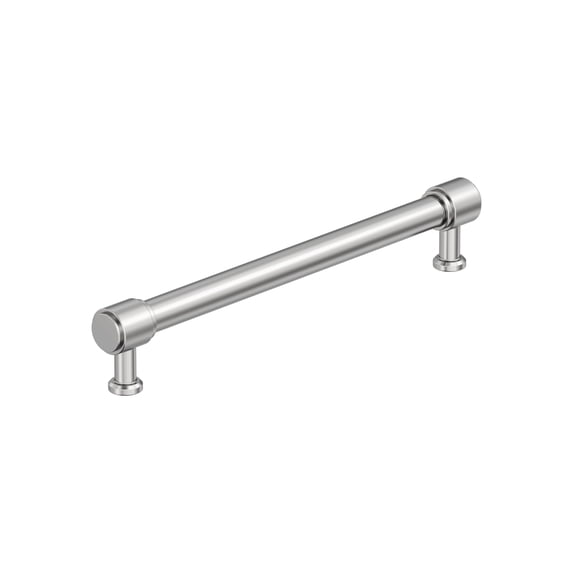 Amerock Faircrest 7-9/16 inch (192mm) Center-to-Center Polished Chrome Cabinet Pull