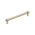 thumbnail image 1 of Amerock Faircrest 8-13/16 inch (224mm) Center-to-Center Golden Champagne Cabinet Pull, 1 of 7