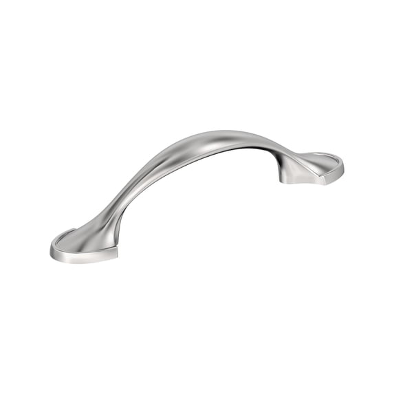 Amerock Fairfield 3 inch Center-to-Center Polished Chrome Cabinet Pull, 10 Pack