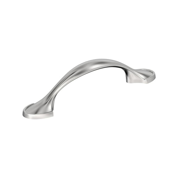 Amerock Fairfield 3 inch Center-to-Center Polished Chrome Cabinet Pull, 25 Pack