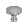 thumbnail image 1 of Amerock Faraday 1-1/4 inch (32mm) Diameter Satin Nickel Cabinet Knob, 1 of 6