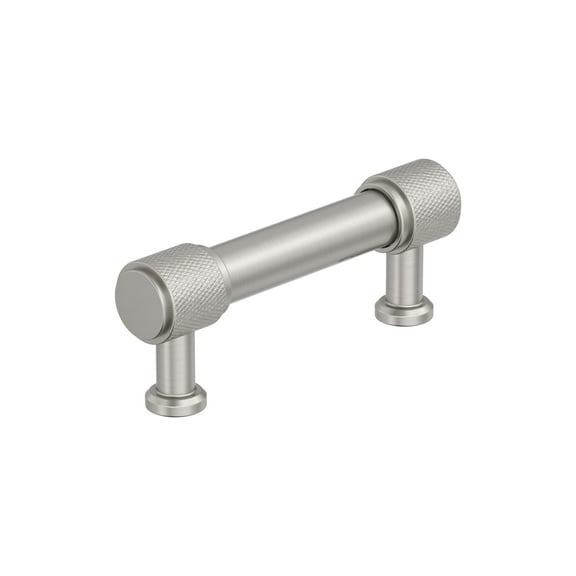 Amerock Faraday 3 inch (76mm) Center-to-Center Satin Nickel Cabinet Pull