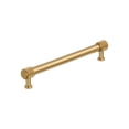 thumbnail image 1 of Amerock Farewind 7-9/16 inch (192mm) Center-to-Center Champagne Bronze Cabinet Pull, 1 of 6