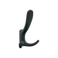 thumbnail image 1 of Amerock Finesse Transitional Triple Prong Matte Black Wall Hook, 1 of 9