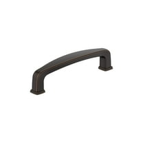 Amerock Franklin 3-3/4 inch Center-to-Center Oil-Rubbed Bronze Cabinet Pull, 25 Pack