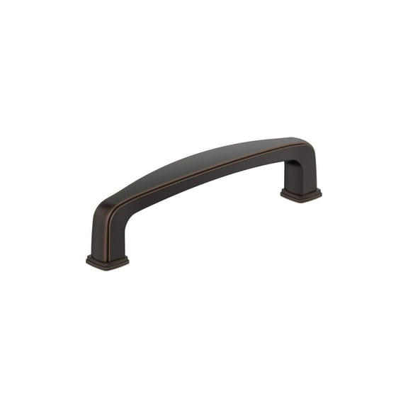 Amerock Franklin 3-3/4 inch Center-to-Center Oil-Rubbed Bronze Cabinet Pull, 25 Pack