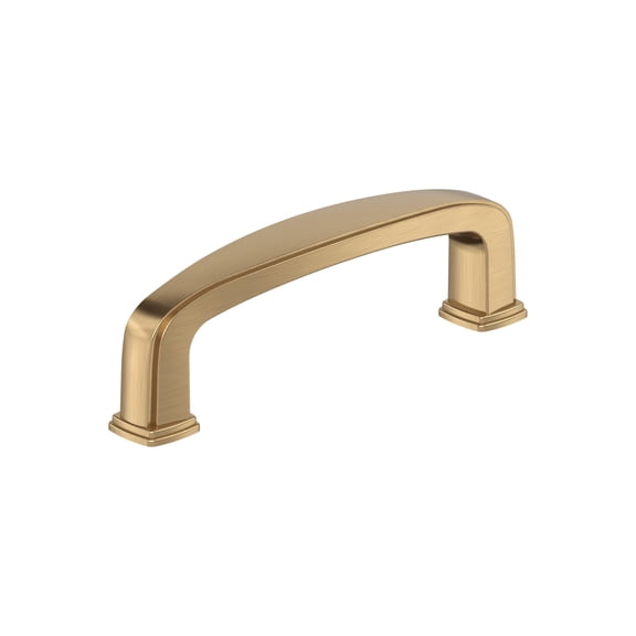 Amerock Franklin 3 inch Center-to-Center Champagne Bronze Cabinet Pull, 10 Pack