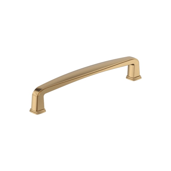 Amerock Franklin 5-1/16 inch Center-to-Center Champagne Bronze Cabinet Pull, 10 Pack