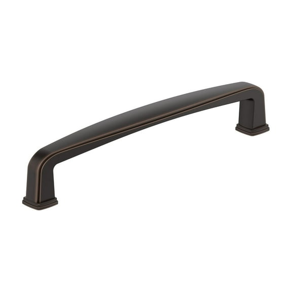 Amerock Franklin 5-1/16 inch Center-to-Center Oil-Rubbed Bronze Cabinet Pull, 25 Pack