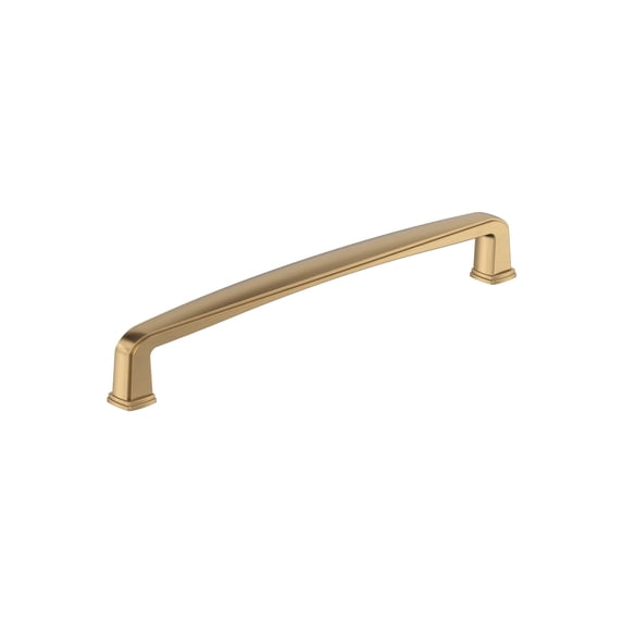 Amerock Franklin 6-5/16 inch Center-to-Center Champagne Bronze Cabinet Pull, 10 Pack