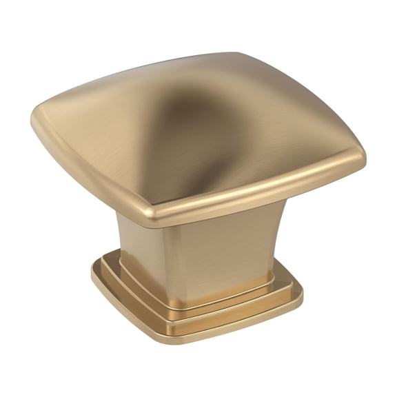 Amerock Garfield 1-3/16 inch (30mm) Length Champagne Bronze Cabinet Knob, 10 Pack