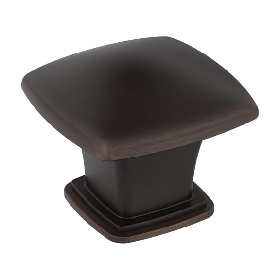 Amerock Garfield 1-3/16 inch (30mm) Length Oil-Rubbed Bronze Cabinet Knob, 10 Pack