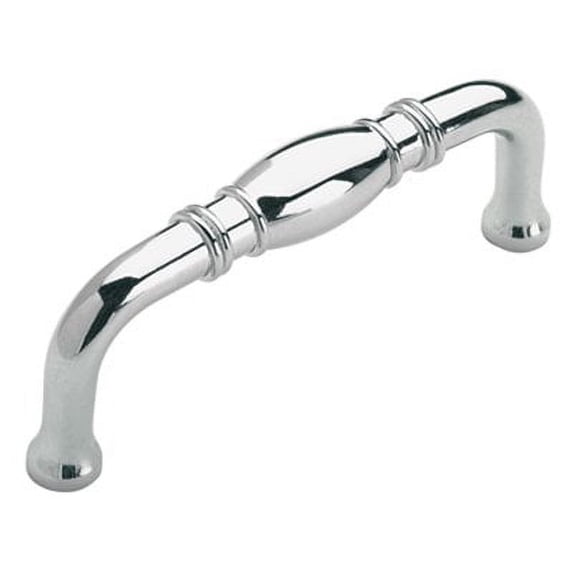 Amerock Granby 3 in (76 mm) Center-to-Center Polished Chrome Cabinet Pull