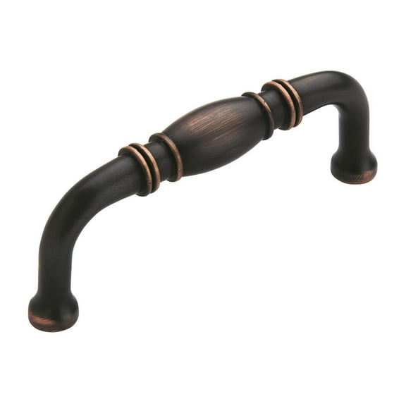 Amerock Granby 3 inch Center-to-Center Oil-Rubbed Bronze Cabinet Pull, 10 Pack