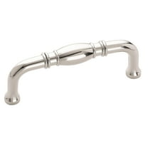 Amerock Granby 3 inch Center-to-Center Polished Chrome Cabinet Pull, 25 Pack