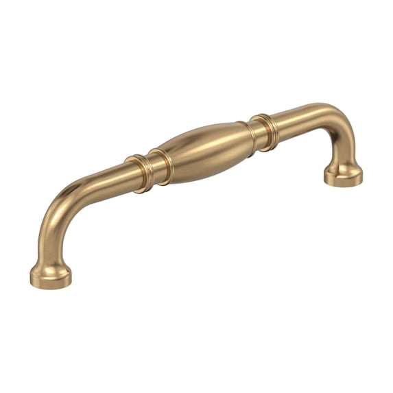 Amerock Granby 6-5/16 inch Center-to-Center Champagne Bronze Cabinet Pull, 10 Pack