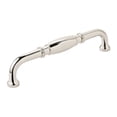 thumbnail image 1 of Amerock Granby 6-5/16 inch Center-to-Center Polished Nickel Cabinet Pull, 10 Pack, 1 of 2