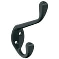 thumbnail image 1 of Amerock H55451 Noble Double Robe Hook - Black, 1 of 7
