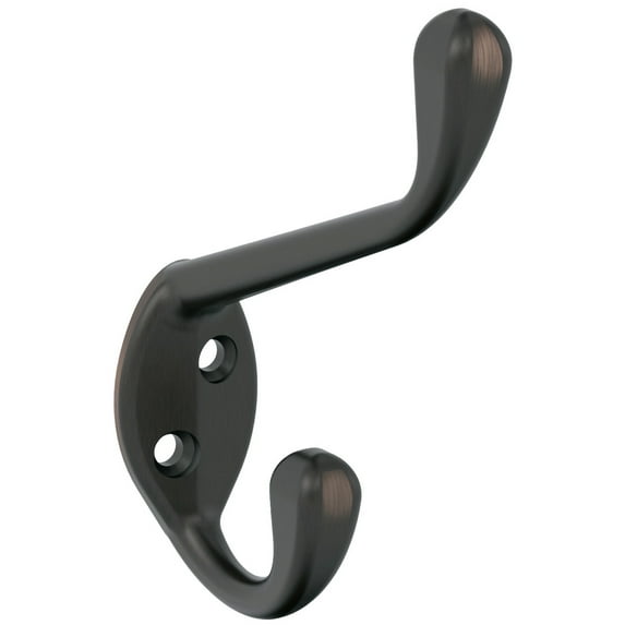 Amerock H55451ORB Large Coat and Hat Hook - Oil-Rubbed Bronze