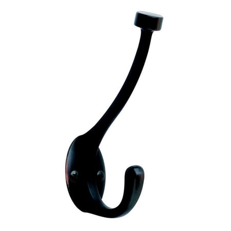 Amerock Pilltop Coat And Hat Hook Oil-Rubbed Bronze 1-1/2" L X 6"W X 3-1/7" H