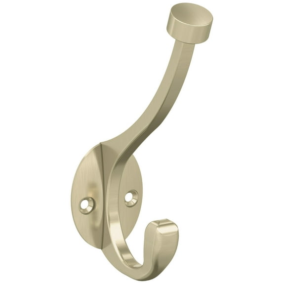 Amerock H55465 Adare Double Robe Hook - Gold