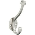 thumbnail image 1 of Amerock H55465 Adare Double Robe Hook - Nickel, 1 of 7