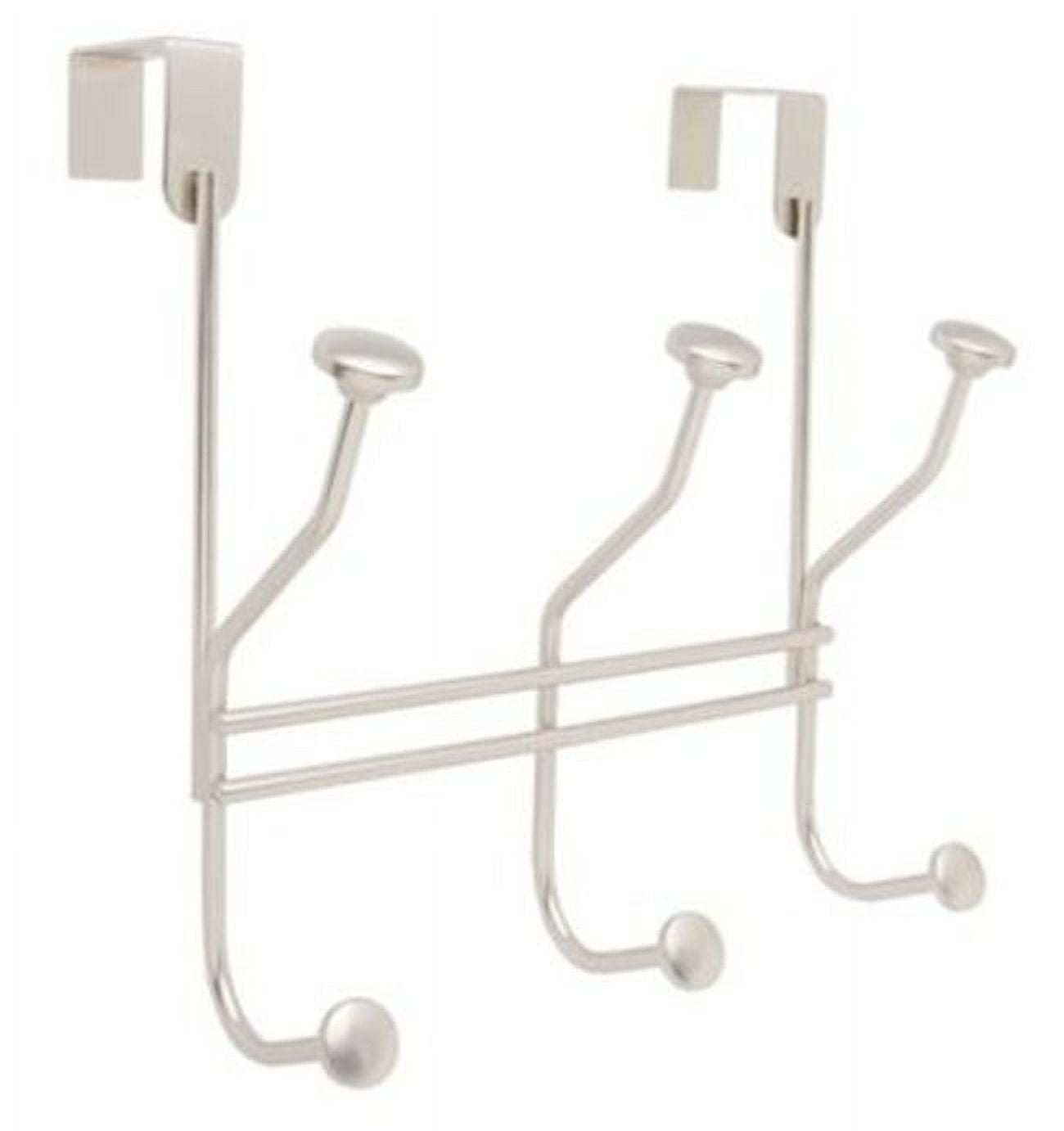 Mainstays Bronze Finish Over the Door 3 Hook Rack Walmart