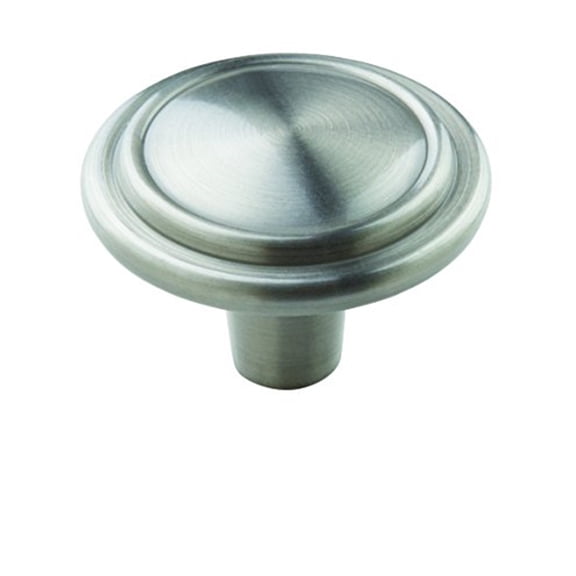 Allison Value 1-1/4 in (32 mm) Diameter Satin Nickel Cabinet Knob - 10 Pack
