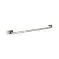 thumbnail image 1 of Amerock Highland Ridge Brushed Nickel 24 inch (610mm) Towel Bar, 1 of 8