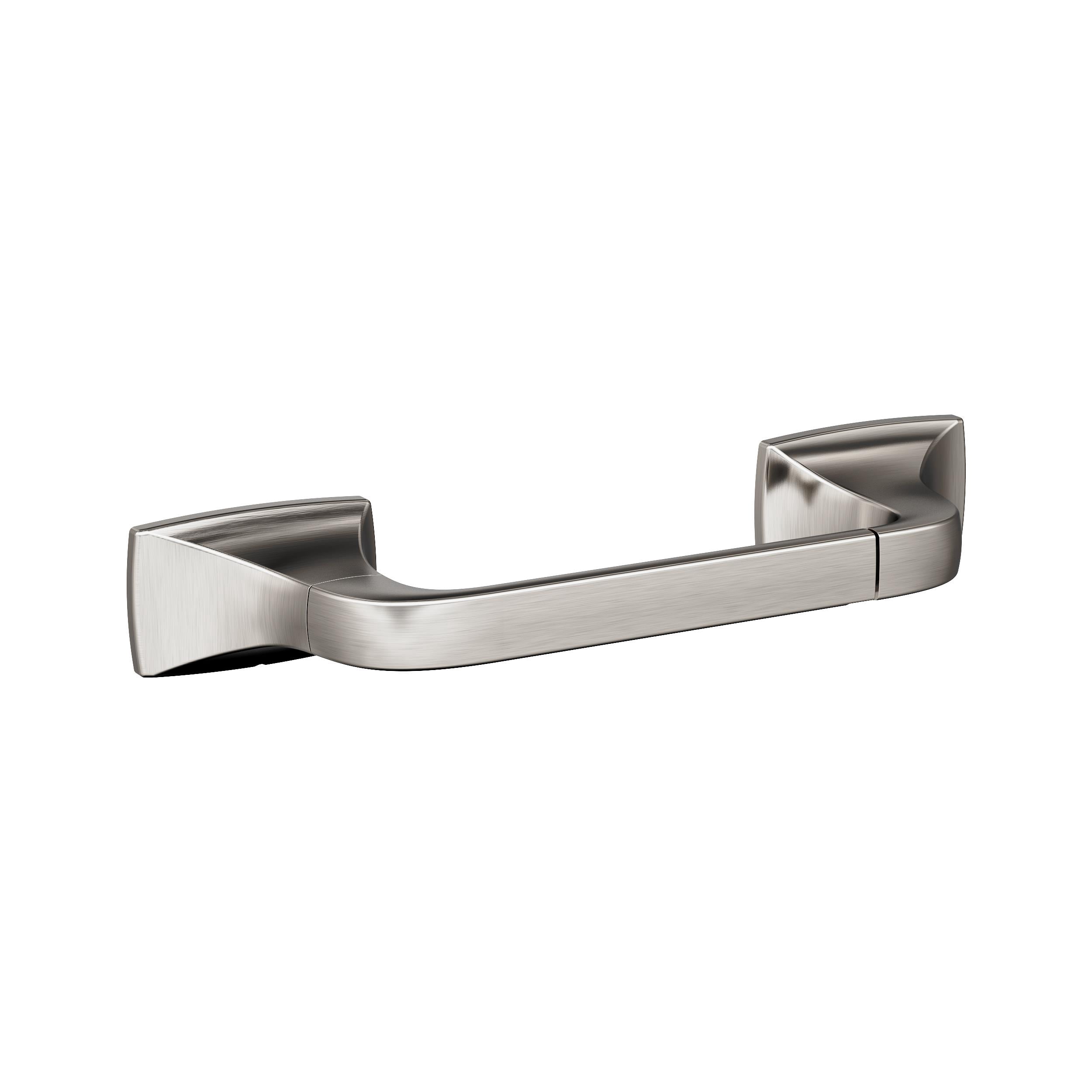 Amerock Highland Ridge Brushed Nickel Pivoting Double Post Toilet Paper Holder