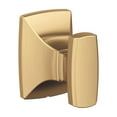 thumbnail image 1 of Amerock Highland Ridge Champagne Bronze Single Prong Robe Hook, 1 of 9