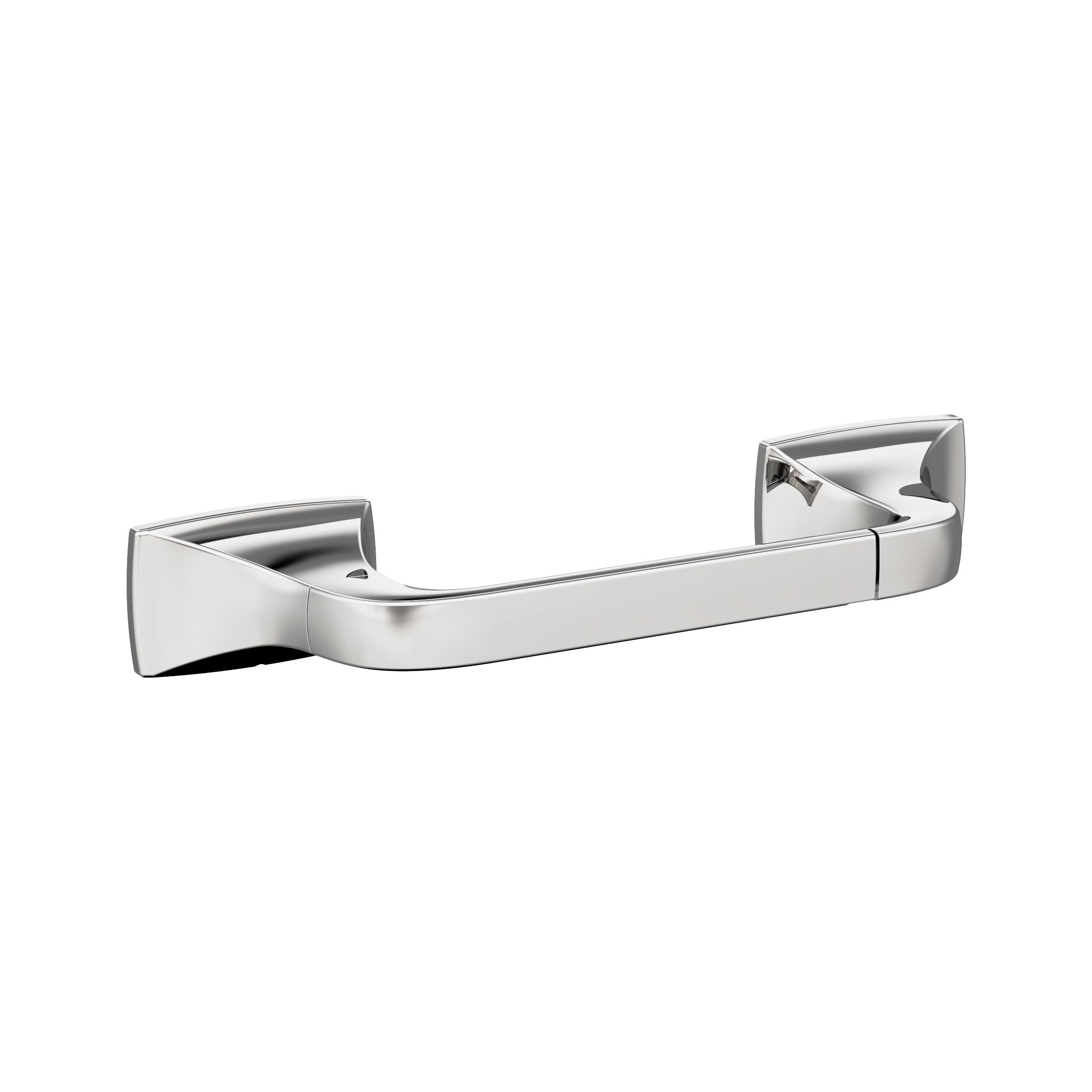 Amerock Highland Ridge Chrome Pivoting Double Post Toilet Paper Holder