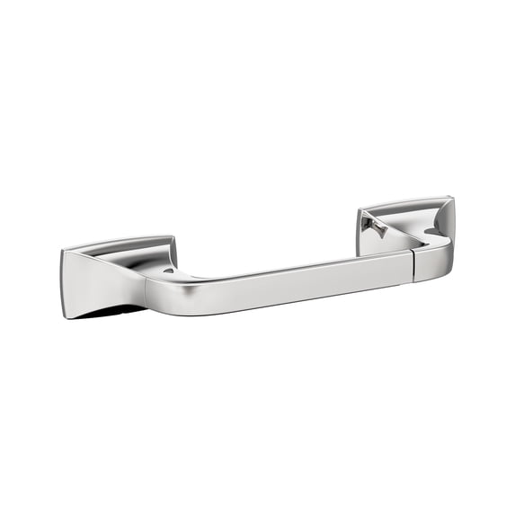 Amerock Highland Ridge Chrome Pivoting Double Post Toilet Paper Holder