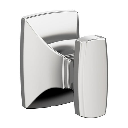 Amerock Highland Ridge Chrome Single Prong Robe Hook