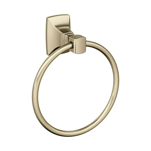 Amerock Highland Ridge Golden Champagne Closed Towel Ring