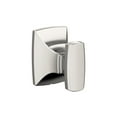 thumbnail image 1 of Amerock Highland Ridge Polished Nickel Single Prong Robe Hook, 1 of 7